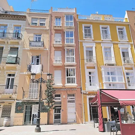 Apartamentos Nuevo Edificio Alba Cartagena Centro Parking Exterior photo